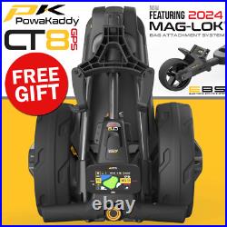 Powakaddy 2024 Ct8 Gps Ebs Standard Lithium Electric Trolley +free Umbrella