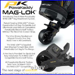 Powakaddy 2024 Ct8 Gps Ebs Standard Lithium Electric Trolley +free Umbrella