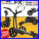Powakaddy 2024 Fx1 Extended Lithium Electric Golf Trolley +free Rain Cover