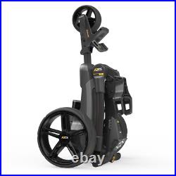 Powakaddy 2024 Fx5 Extended Lithium Electric Golf Trolley +free Umbrella