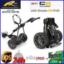 Powakaddy C2 Compact New Electric Golf Trolley 2017 Lithium + Free Accessory