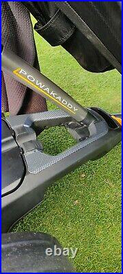 Powakaddy C2i electric golf trolley, lithium battery. Superb condition