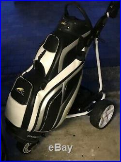 Powakaddy Electric golf trolley + lithium battery with pro dry bag