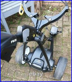 Powakaddy FW3 electric Golf Trolley, Superb, 18 hole Lithium battery & charger
