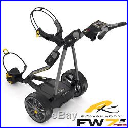 Powakaddy FW7s GPS Electric Golf Trolley + 18 Hole Lithium Battery +FREE GIFT