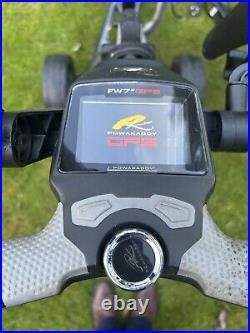 Powakaddy FW7s GPS Electric Golf Trolley + Accessories 18H Lithium Battery