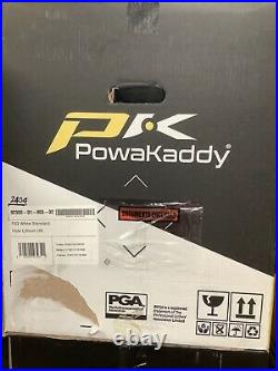 Powakaddy FX3 18 Hole Lithium Adjustable Foldable Golf Trolley White