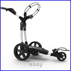 Powakaddy FX3 White Electric Golf Trolley with 18 Hole Lithium Battery