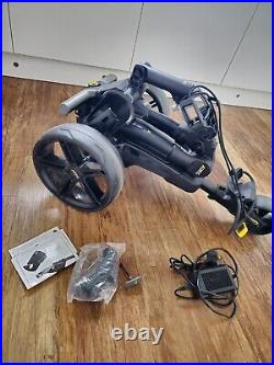 Powakaddy FX3 electric golf trolley / buggy + lithium battery and accessories