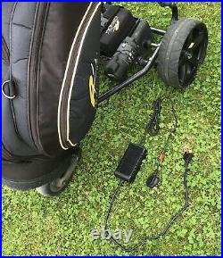 Powakaddy Freeway Golf Trolley With Lithium Battery, Complete With Powakaddy Bag