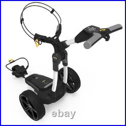 Powakaddy Fx3 White Extended Lithium Electric Golf Trolley +free Travel Cover