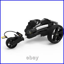 Powakaddy Fx3 White Extended Lithium Electric Golf Trolley +free Travel Cover