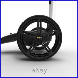 Powakaddy Fx3 White Extended Lithium Electric Golf Trolley +free Travel Cover