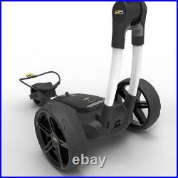 Powakaddy Fx3 White Extended Lithium Electric Golf Trolley +free Travel Cover