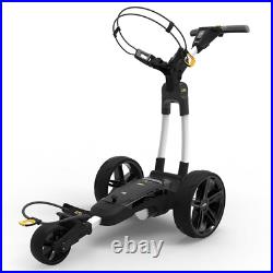 Powakaddy Fx3 White Extended Lithium Electric Golf Trolley +free Travel Cover