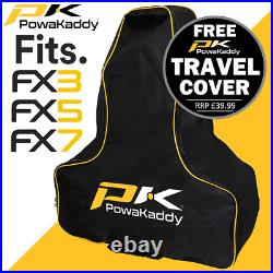 Powakaddy Fx7 Electric Golf Trolley +36 Hole Lithium Battery +free Travel Cover