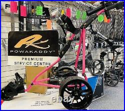 Powakaddy Limited Edition Electric Golf Trolley New Lithium Battery New Wheels