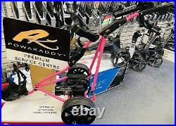 Powakaddy Limited Edition Electric Golf Trolley New Lithium Battery New Wheels