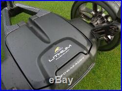 Powakaddy Reconditioned Fw7s Electric Trolley 18 Hole Lithium Battery + Charger