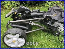 Powakaddy Sport Electric Trolley Lithium battery, brolley holder, travel cover