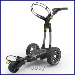 Powakaddy Unisex 2024 CT6 Lithium 36 Hole Golf Trolley Black One Size