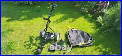 PowerBug Prosport Electric Golf Trolley With Lithium Battery, charger, travel Bag