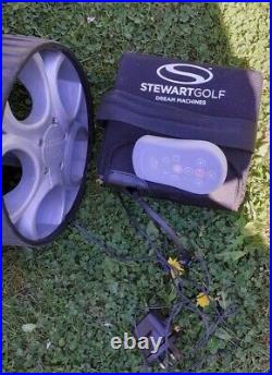 STEWART X9 Remote Golf Trolley Collect or Courier Lithium Battery
