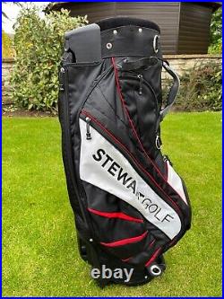 Stewart F1 golf trolley WITH NEWLY RE-CELLED AND TESTED BATTERY