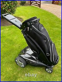 Stewart F1 golf trolley with newly re-celled battery