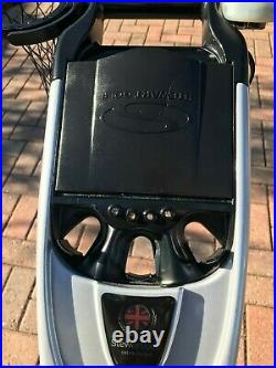 Stewart Golf X3r Remote Golf Trolley Silver Vgc New Lithium Battery