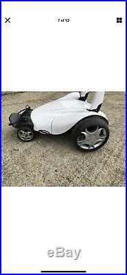 Stewart Golf trolley X7 with spare wheels & 36 Hole Lithium Battery +18 Hole