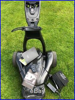 Stewart X7 Lithium Black Remote Control Electric Golf Trolley