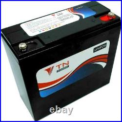 TN Power 24Ah Lithium Golf Battery, Lightweight, extra distance, replaces 22Ah