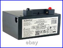 ULTRA MAX Li18-12 Lithium Golf Trolley Battery 18Ah