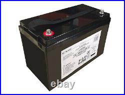 Ultramax Li100-12c, 12v 100a Lithium Iron Phosphate Battery For Golf Trolleys