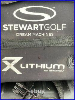White Stewart Golf X7 Lithium Remote Controlled Trolley